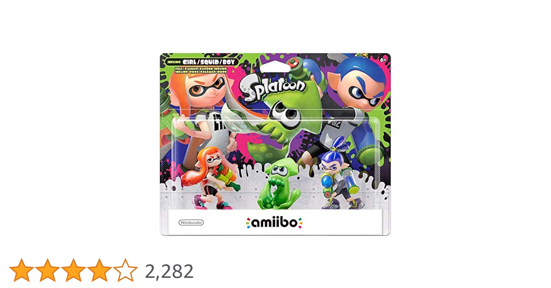 Amazon | Amiibo Splatoon Series 3-Pack | Wii U